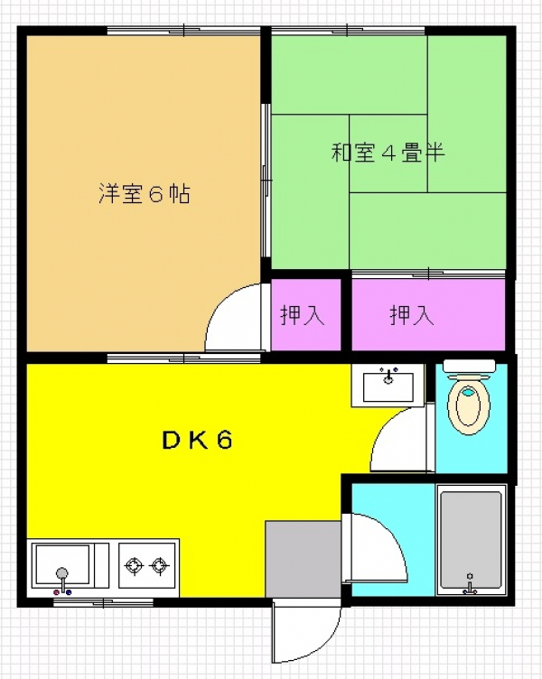 第２ハイツ竹の内　１０５